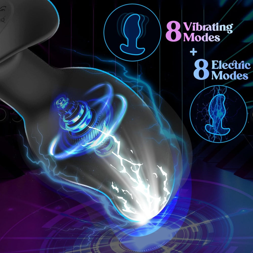 Loveangels Electro Stim Butt Plug With Remote Vibration Modes