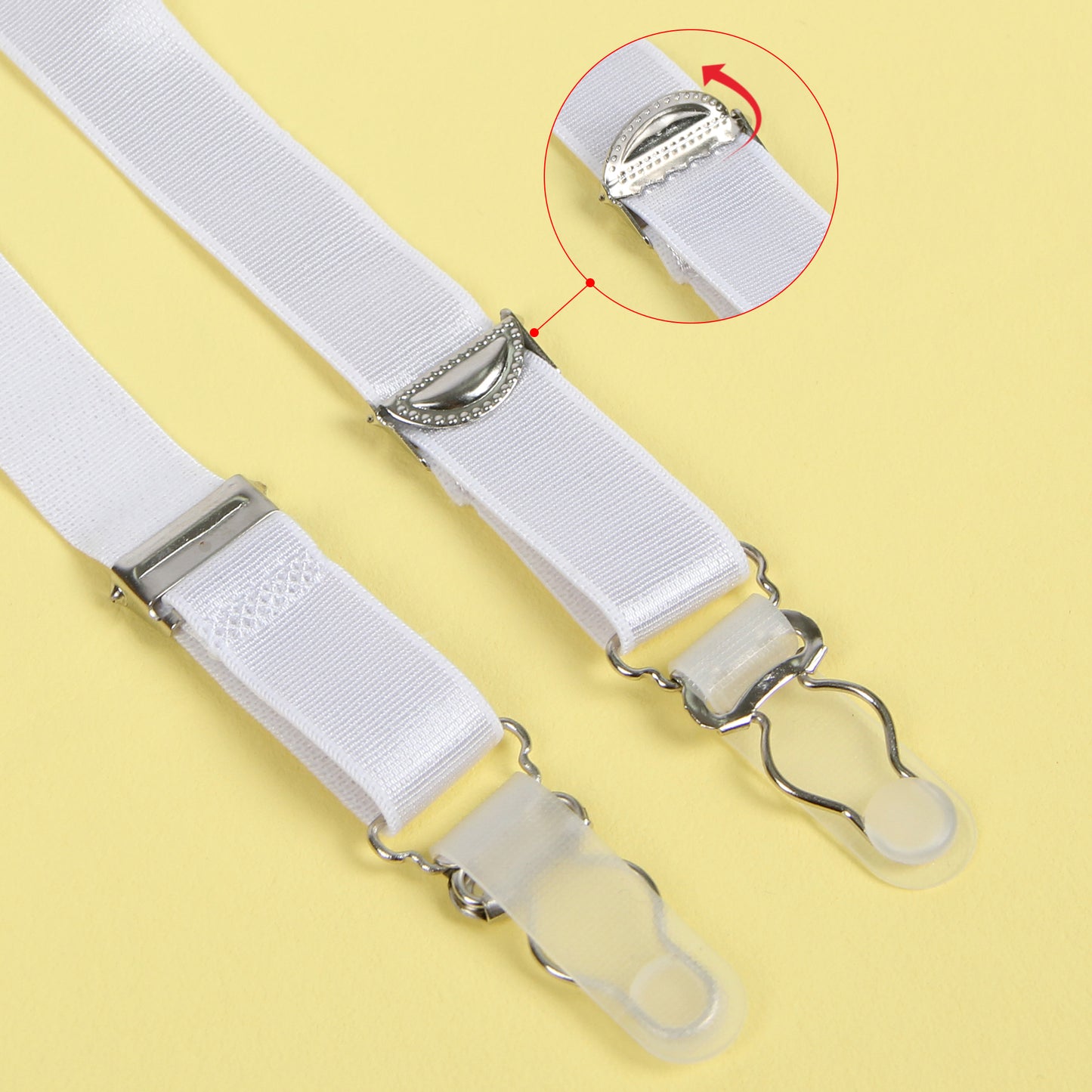 Loveangels High Waisted Garter Belt clasp detail