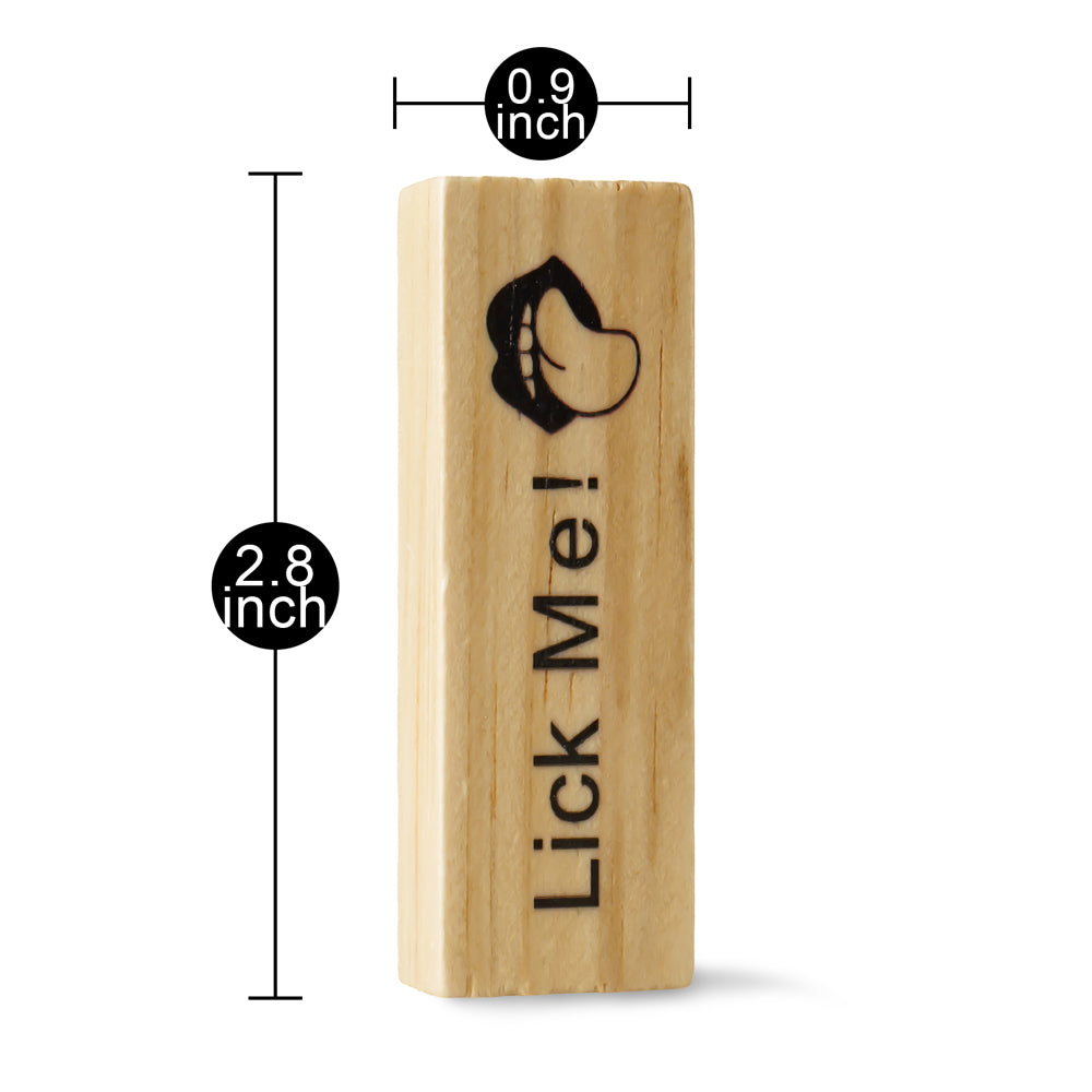 Loveangels I Fucking Love You Jenga block size