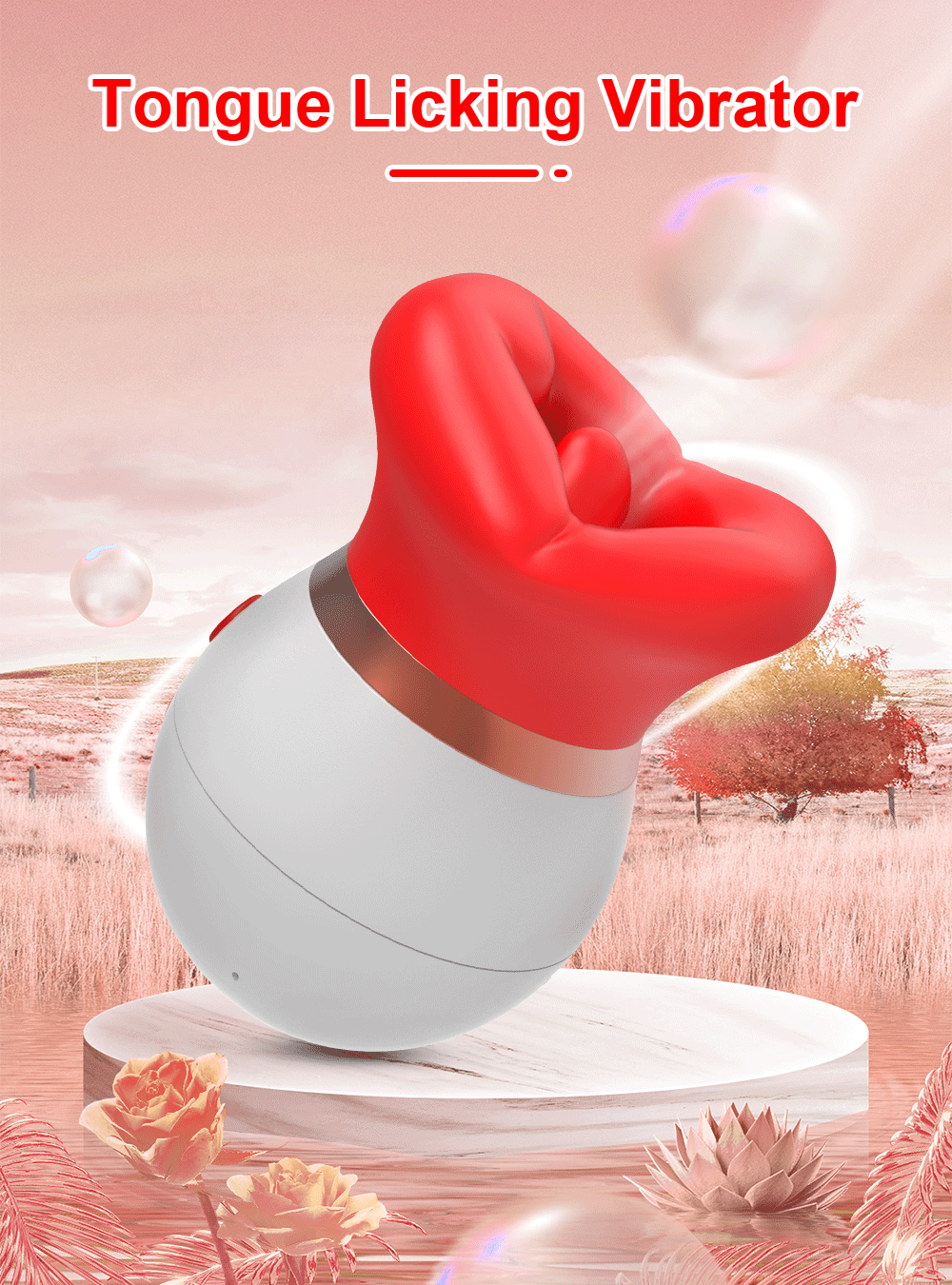 Loveangels Kiss Vibrating Pump moving image