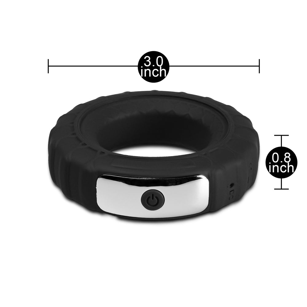 Loveangels Remote Control Vibrating Cock Ring Measurements