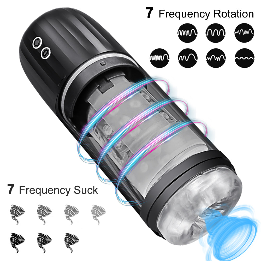 Loveangels Rotating, Sucking And Moaning Masturbator frequencies