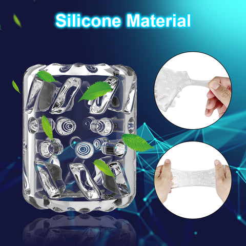 Loveangels Rotating Vibrating and Thrusting Pleasure Cube silicone