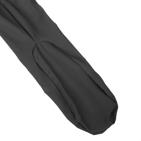 Loveangels Sexy Matte PU Leather Elastic Stockings foot detail