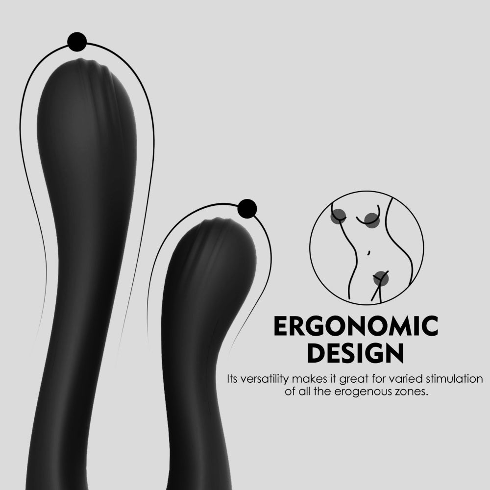 Loveangels Sleek Duo Vibrator Ergonomic