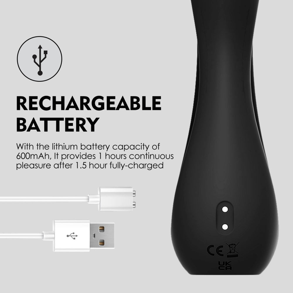 Loveangels Sleek Duo Vibrator Rechargeable