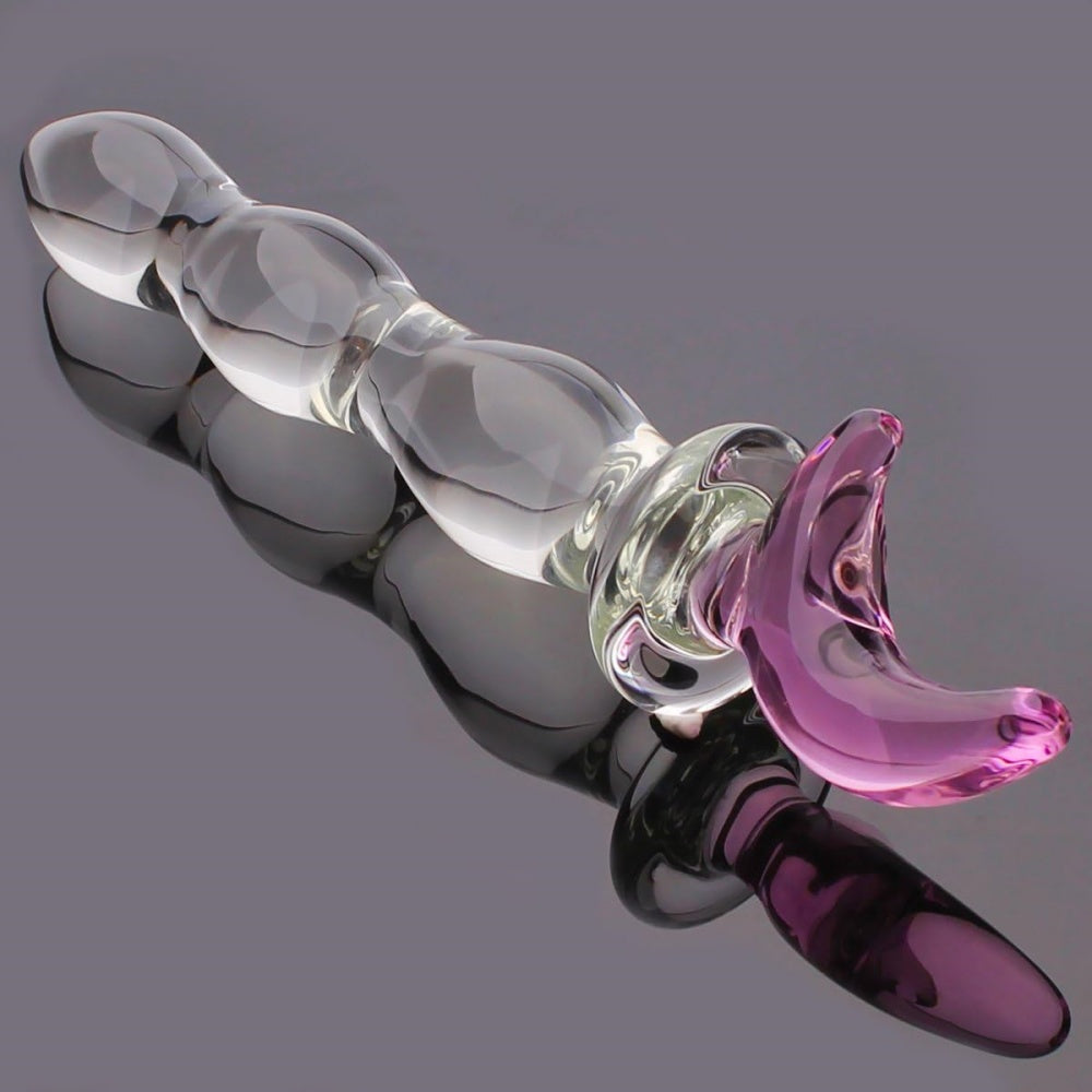 Loveangels Tempered Glass 8.5" Moon Dildo