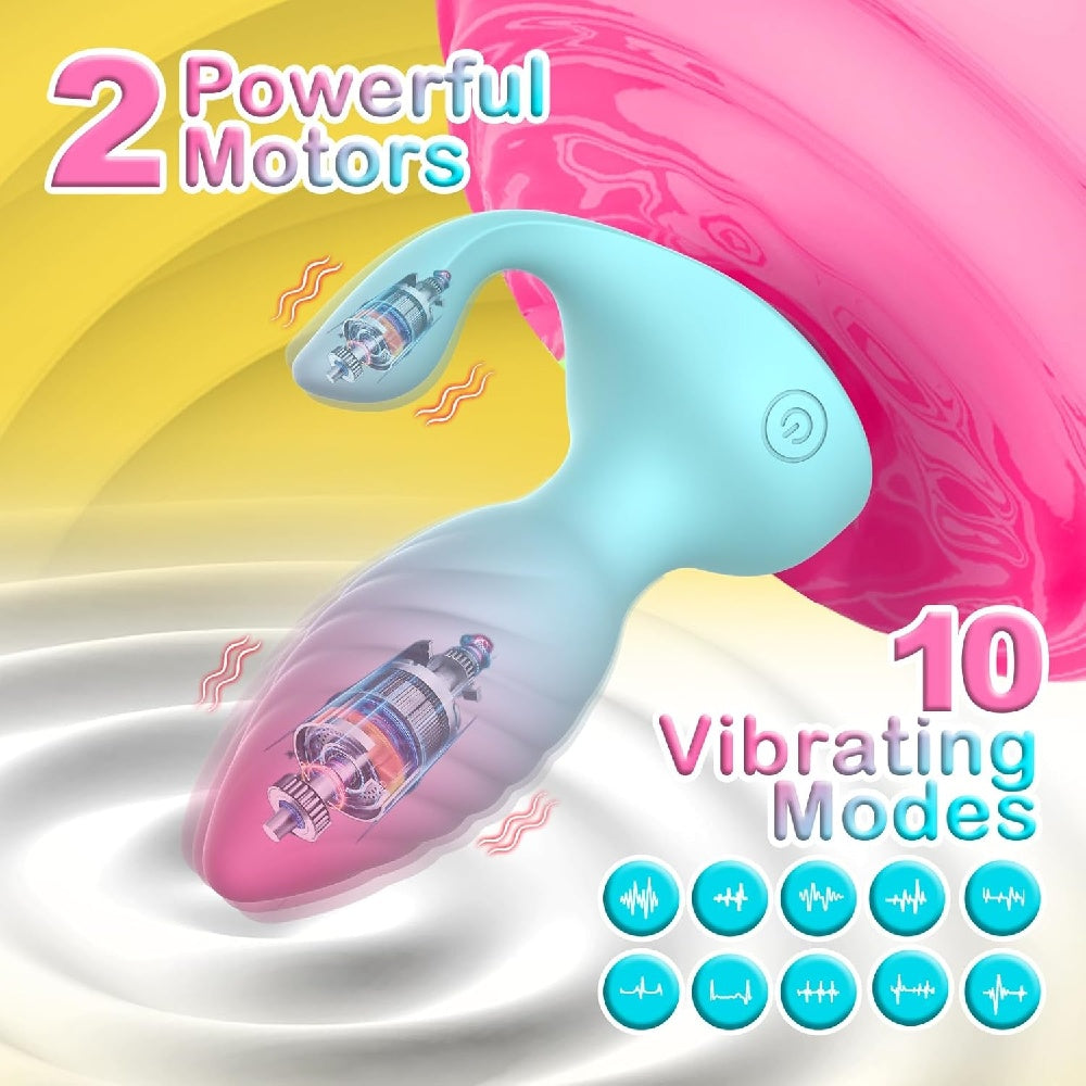 Loveangels Vibrating Mermaid Plug With Remote Vibration Modes
