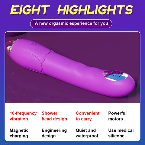 Loveangels Vibrating Shower Head Attachment features