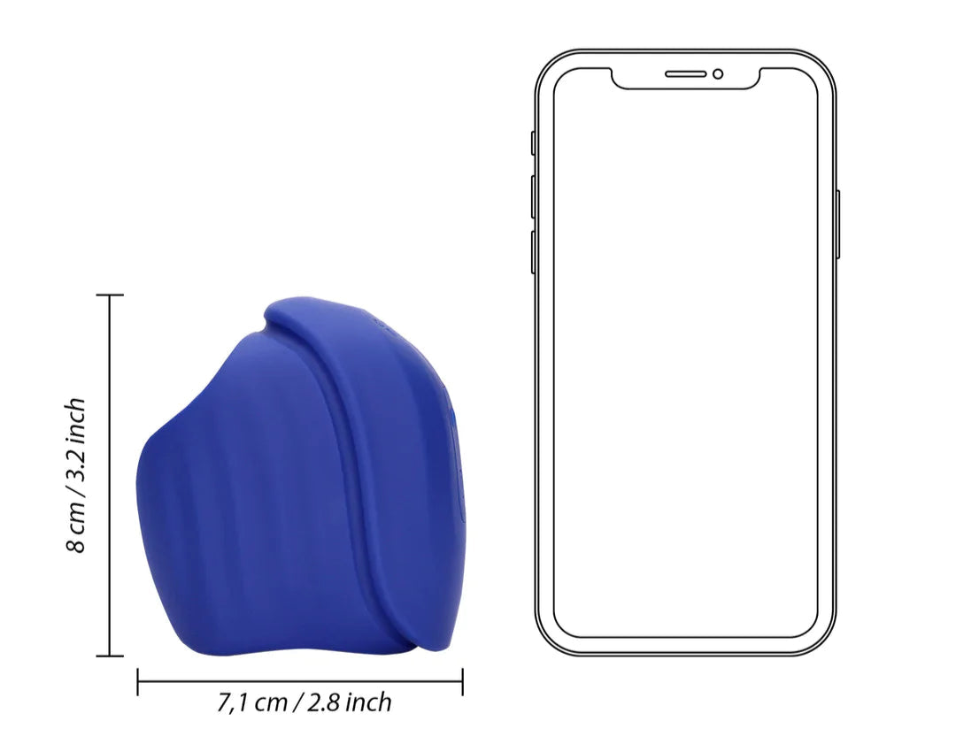 Loveline Vibrating and Pulse Wave Stroker size