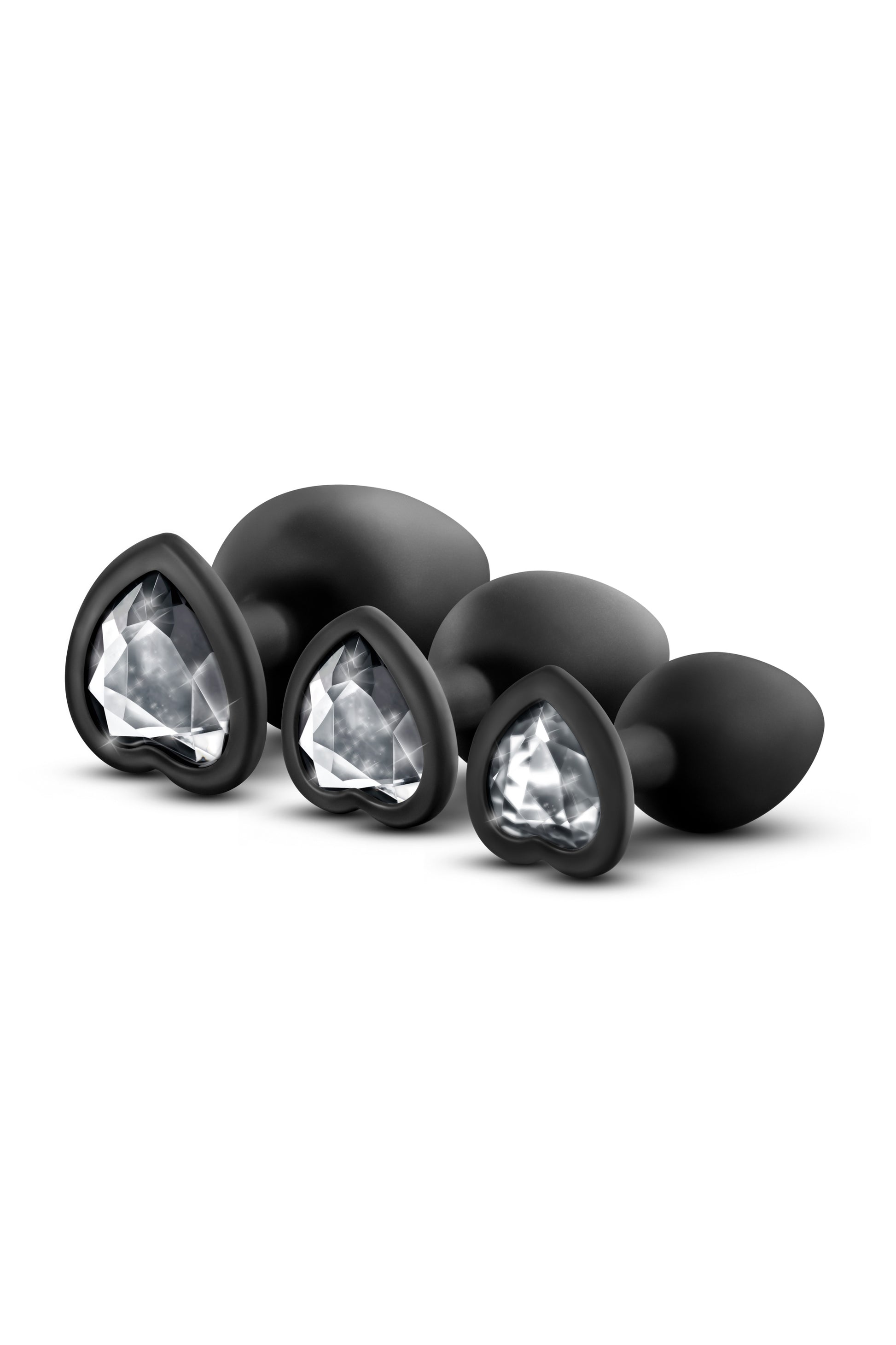 Luxe Bling Plugs Training Kit diamond hearts