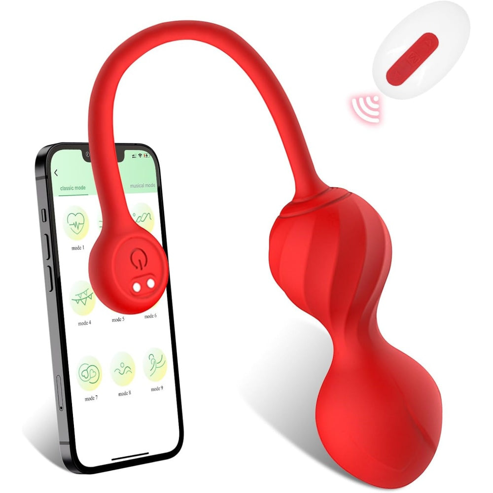 Loveangels App Control Vibrating Double Love Egg With Remote