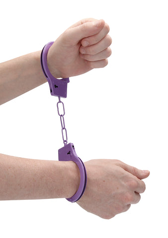 Ouch Beginner's Handcuffs Purple