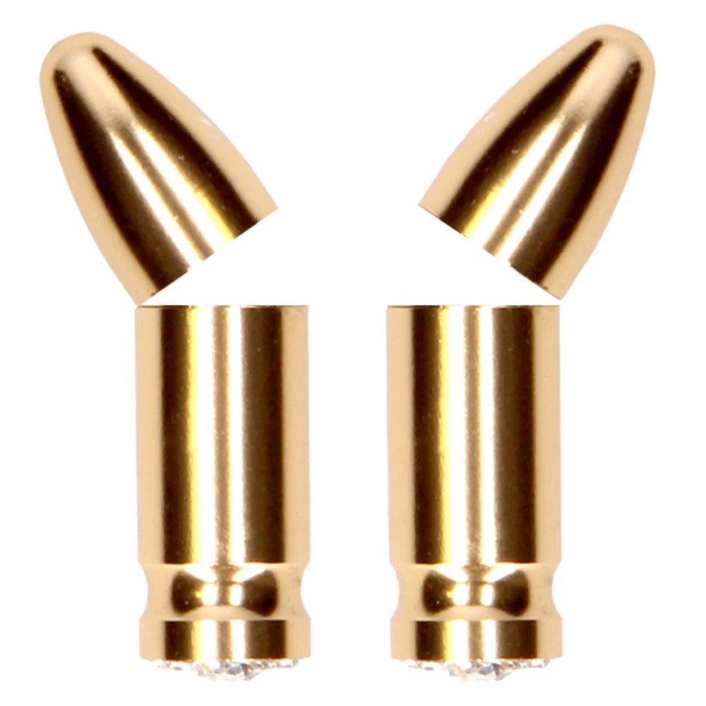 Ouch! Magnetic Diamond Bullet Nipple Clamps open
