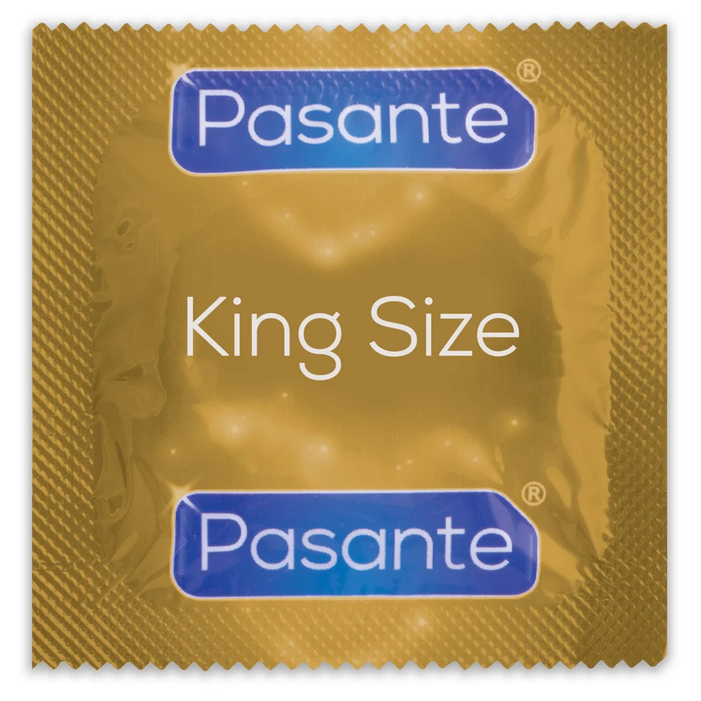 Pasante King Size Condoms 12 Pack single condom