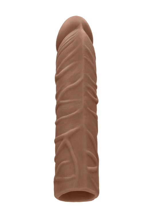 RealRock Penis Sleeve 7" / 17 cm Tan