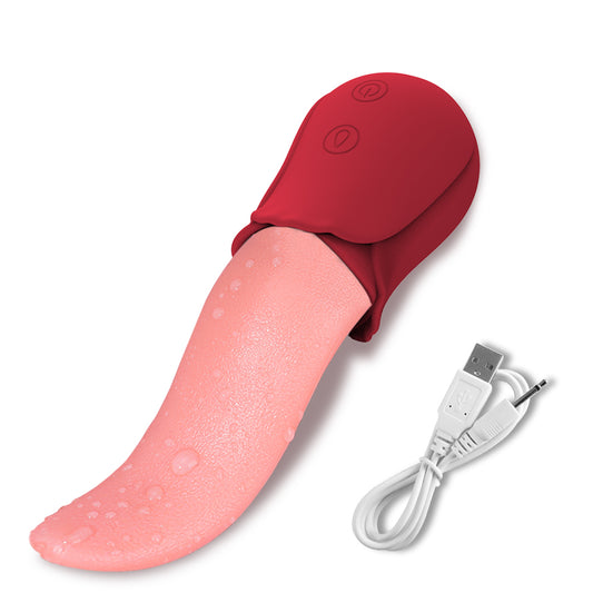 Loveangels Rechargeable Silicone Vibrating Tongue