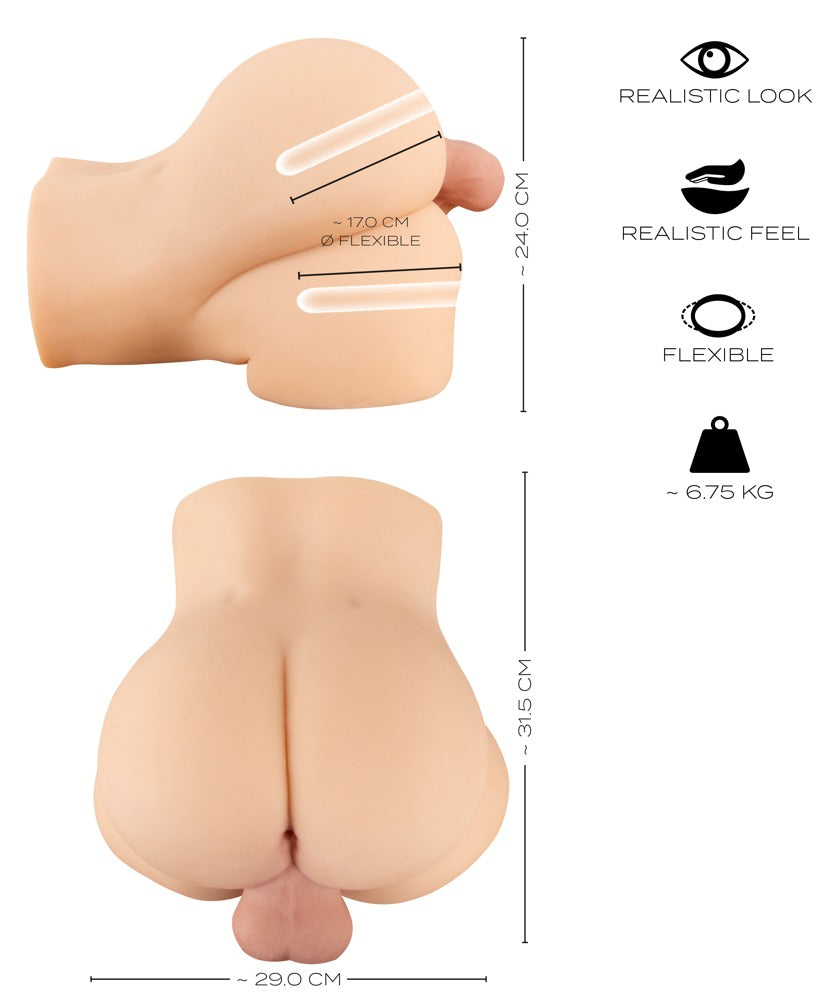 Realistixxx Deluxe Double Love Doll size and features