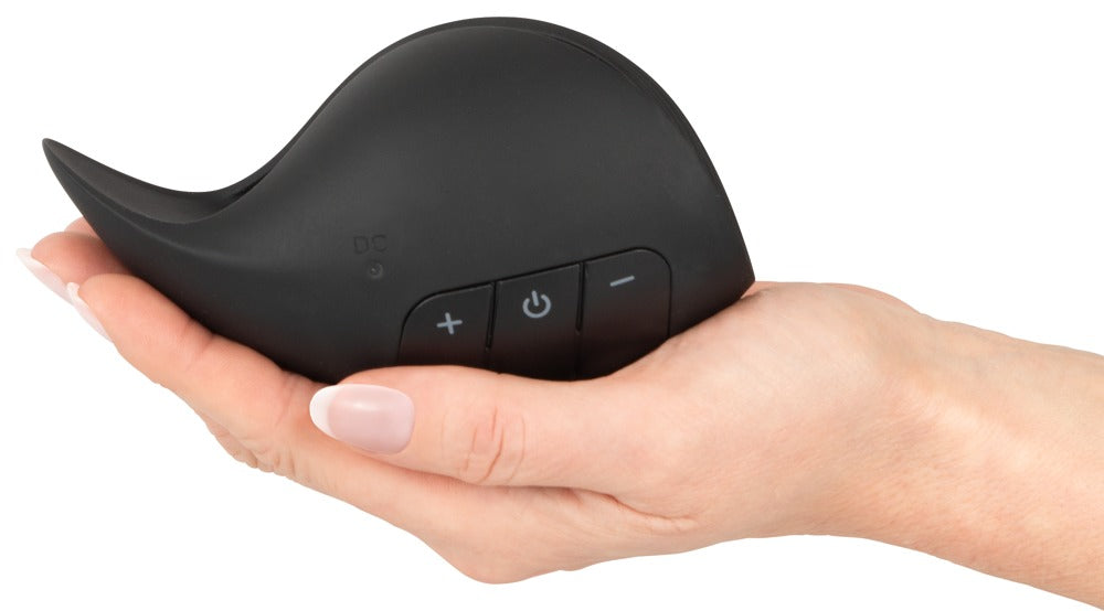 Rebel Vibrating Glans Masturbator in hand