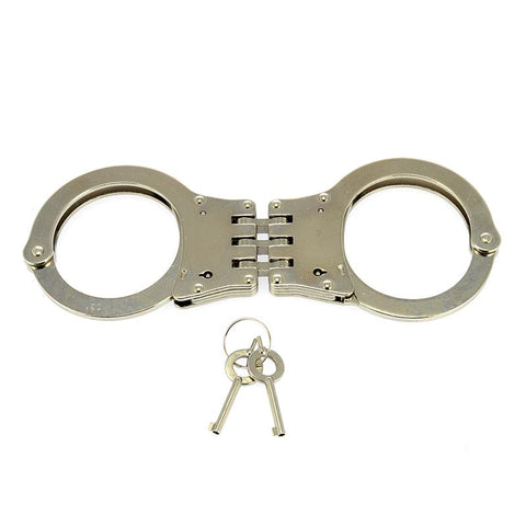Rimba Bondage Play Heavy Duty Metal Cuffs with keys