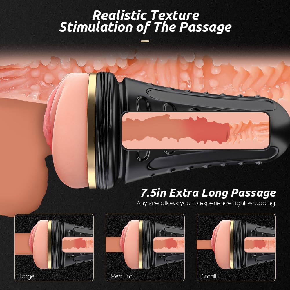 Loveangels Soft Grip Realistic TPR Masturbator