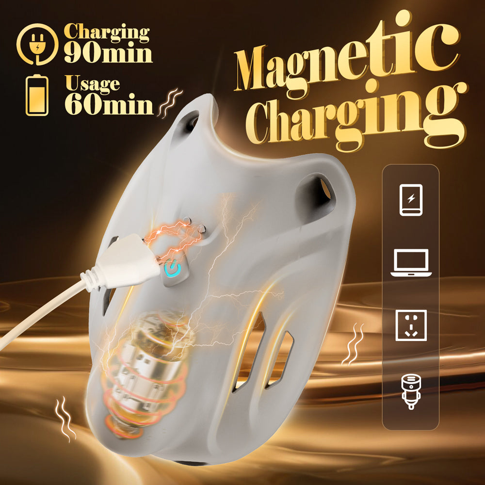 Loveangels Vibrating Chastity Cage With App Control