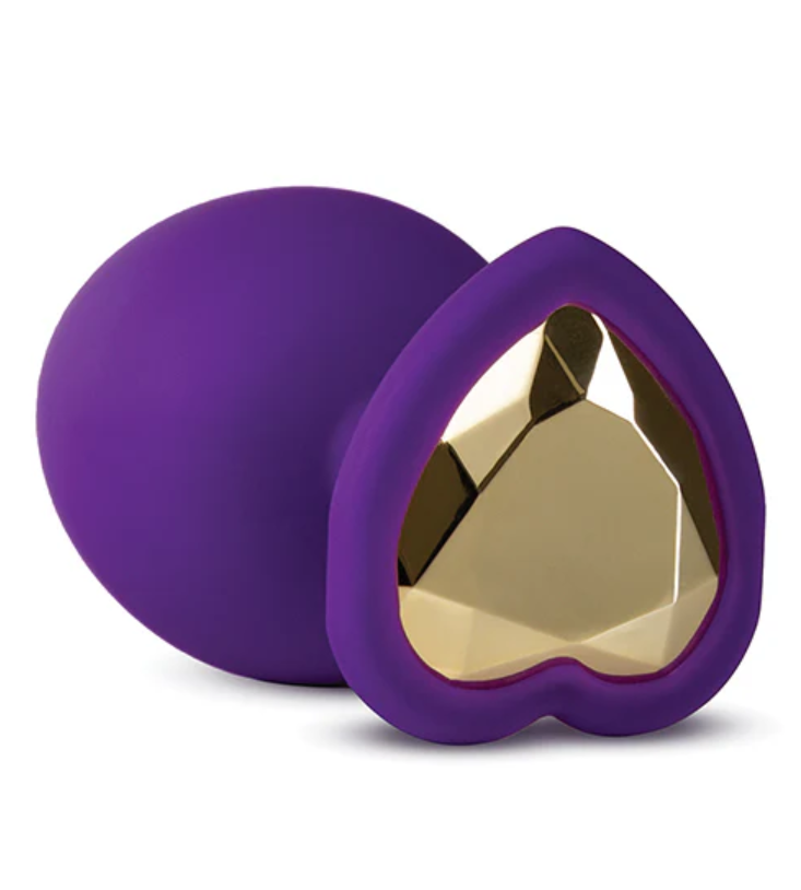Temptasia Bling Plug - Medium gem purple
