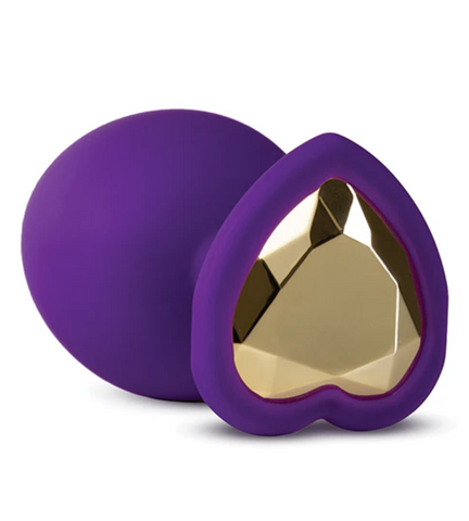 Temptasia Bling Plug - Medium gem purple