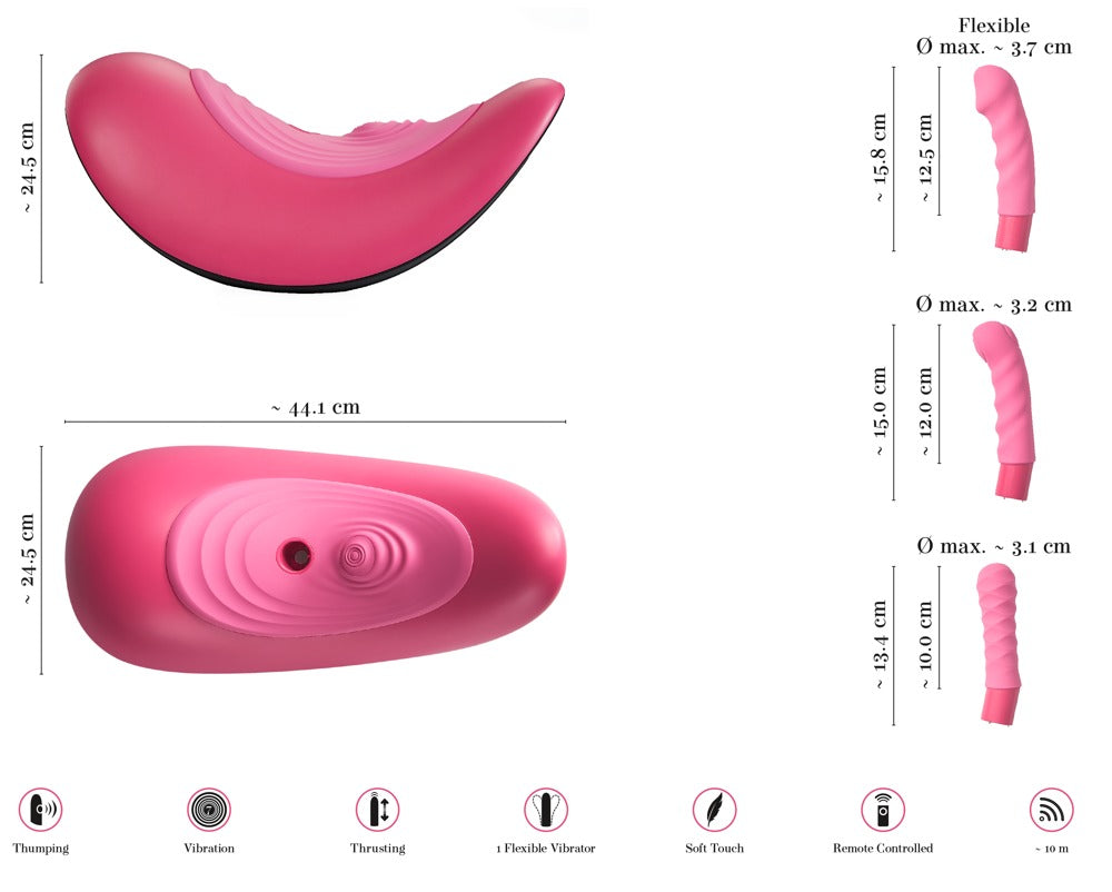 VibePad Ride On Size Guide