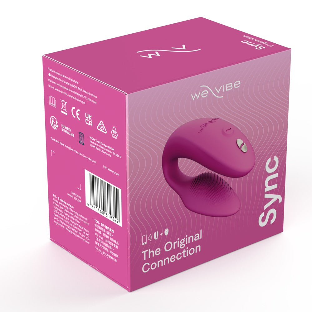 We-Vibe Sync 2 pink box