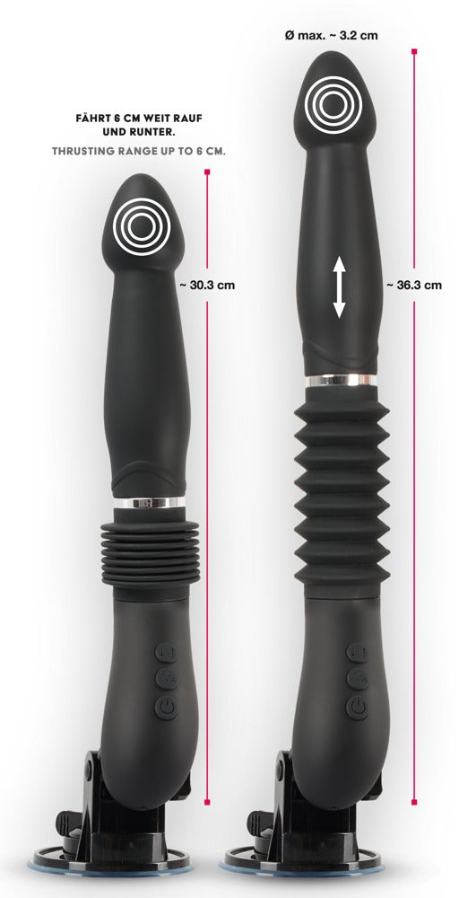 You2Toys Remote Control Fucking Machine size