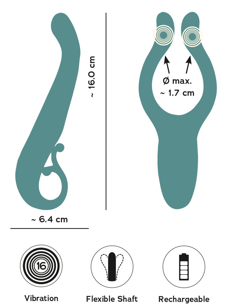 You2Toys The Magician Multi Vibrator measurements