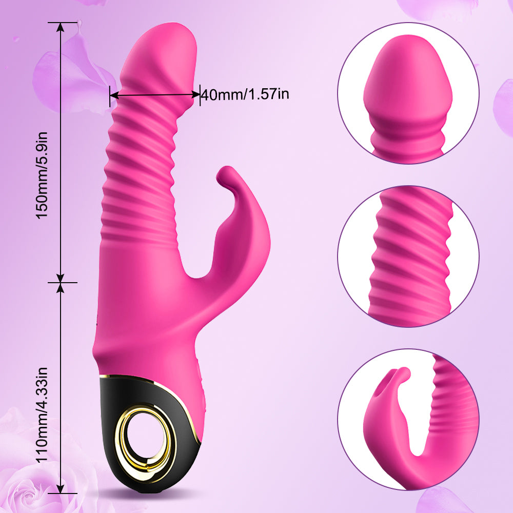 Loveangels Telescopic Rotating Rabbit