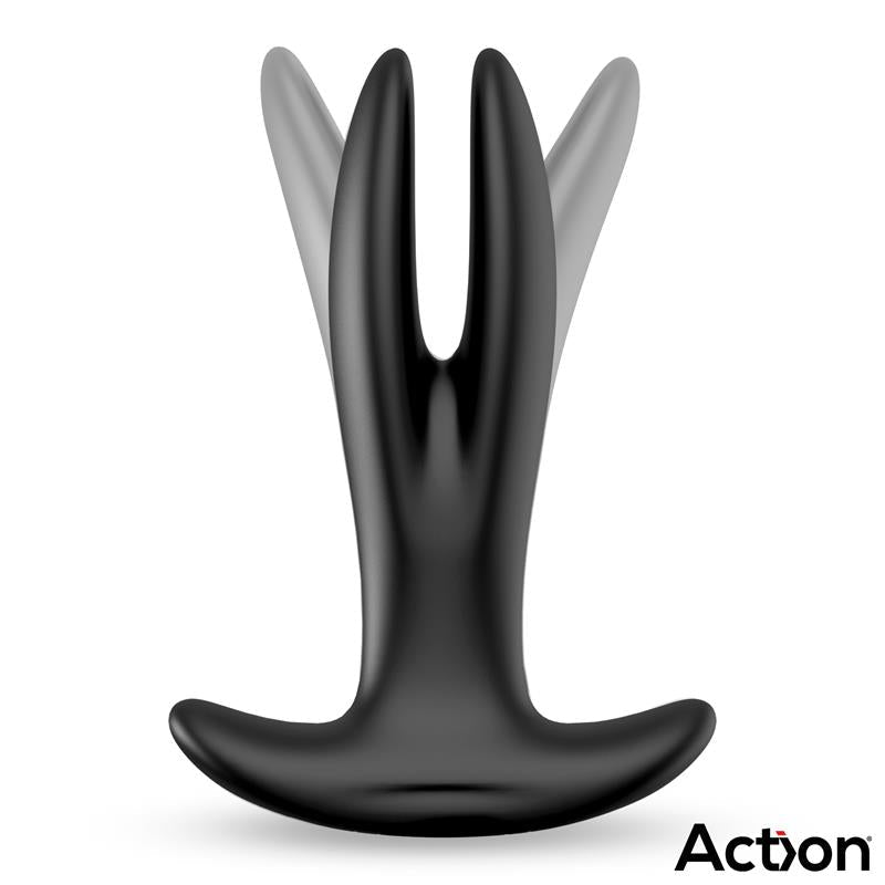 Action Pinsy Expandable Butt Plug With Remote Control - Loveangels