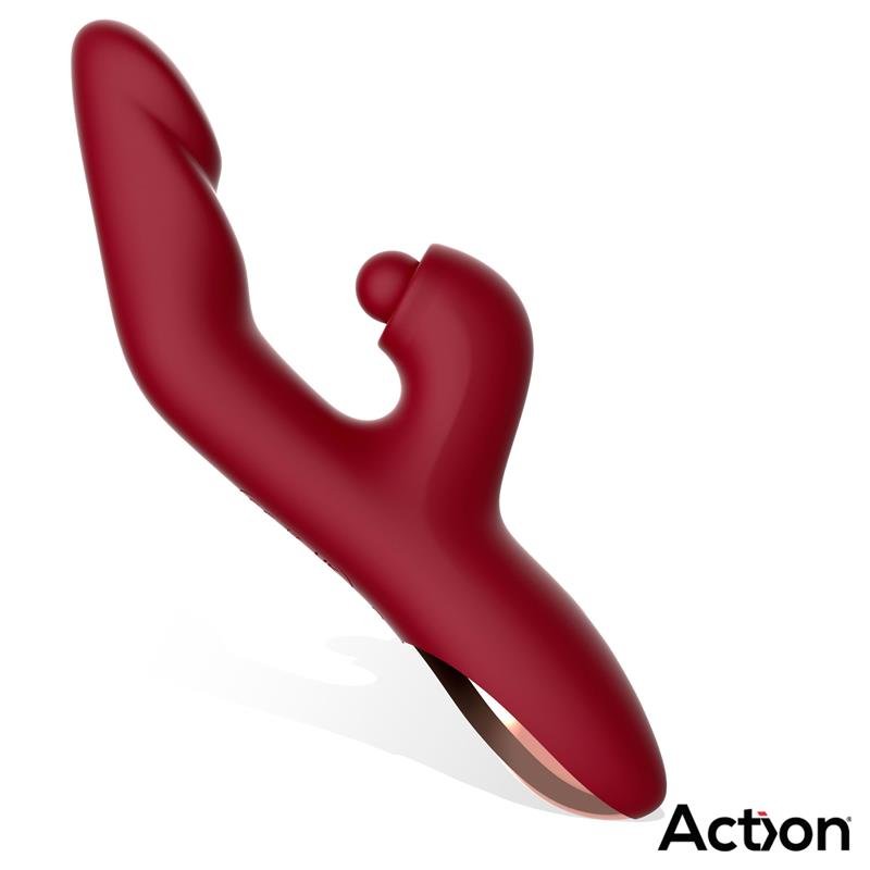 Action Velter Soft Clit Hitting Ball With Vibration And Heating Function - Loveangels