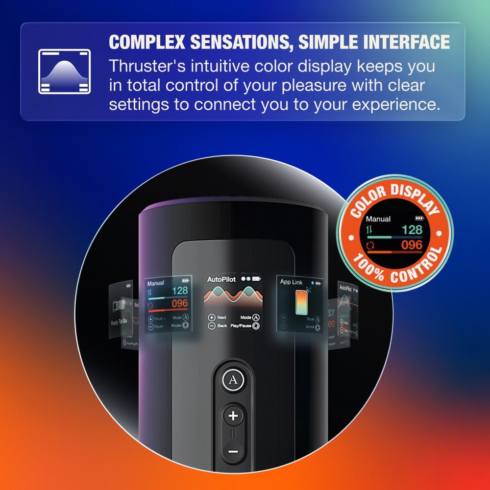 Arcwave Thruster Rotating & Thrusting App-Controlled Power Masturbator - Loveangels