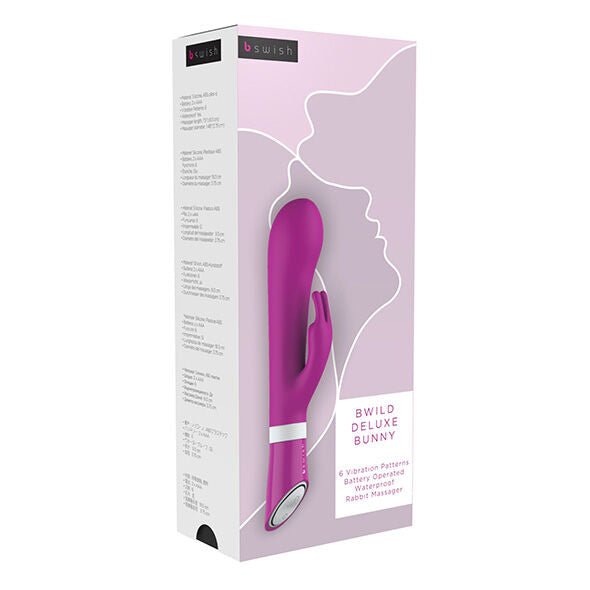 B Swish B Wild Deluxe Bunny Rabbit Vibrator - Loveangels