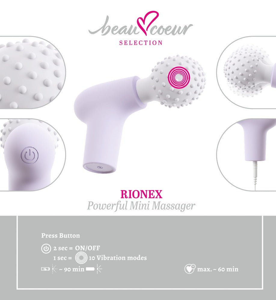 Beau Coeur Rionex Mini Massager - Loveangels