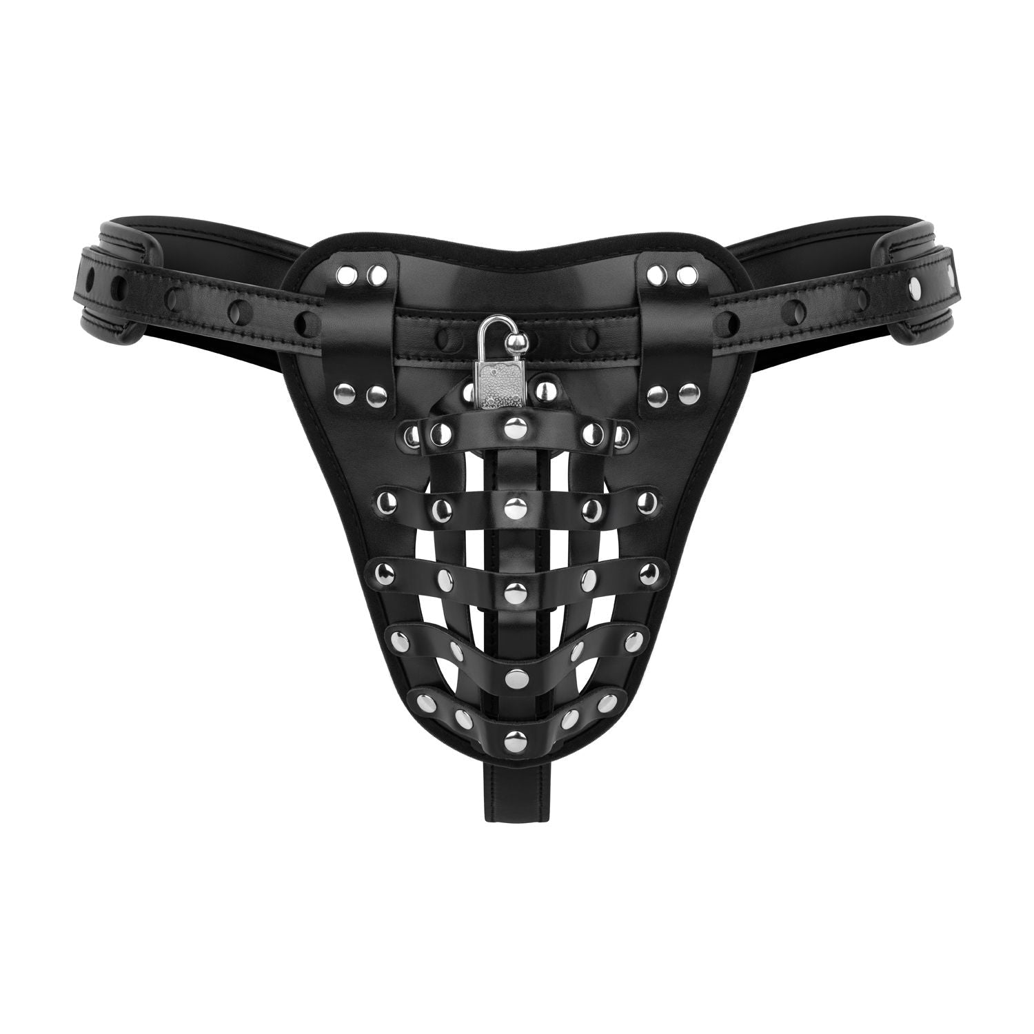 Bedroom Fantasies Black Chastity Cage Panty - Loveangels