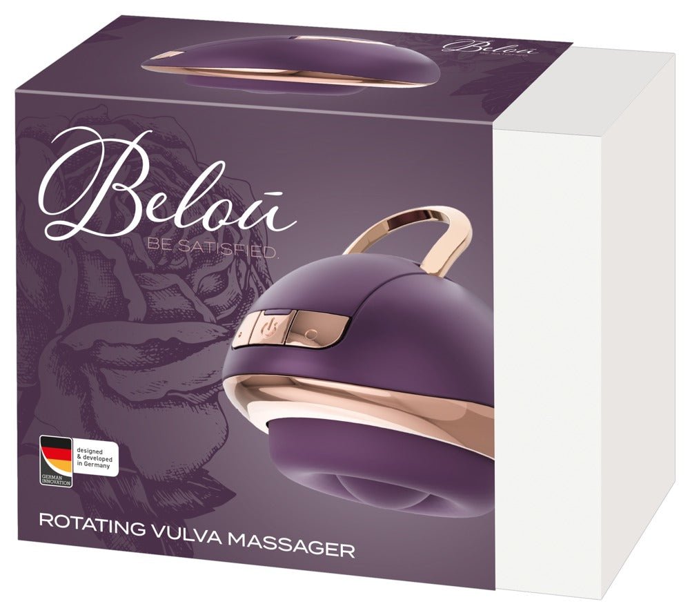 Belou Rotating Vulva Massager - Loveangels