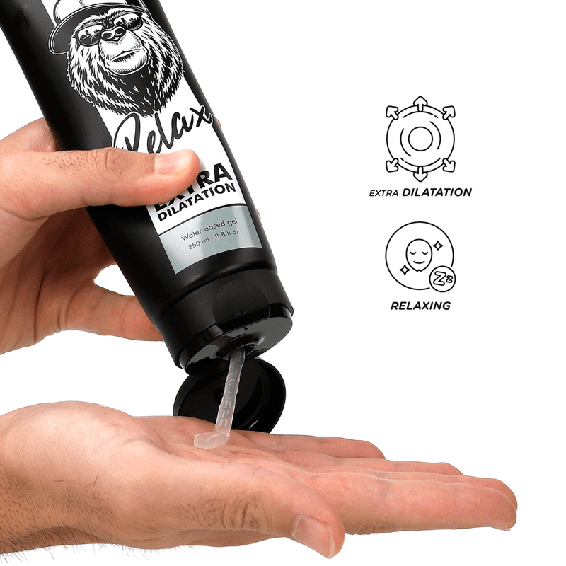 Black Hole Water Based Gel with Extra Dilation 250ml - Loveangels