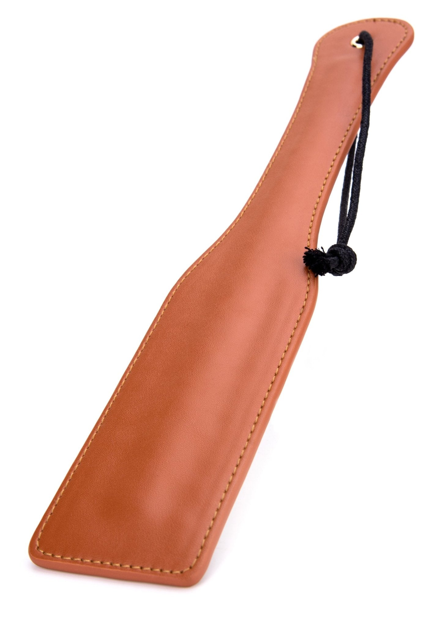 Blaze Elite Cognac Vegan Leather Paddle - Loveangels