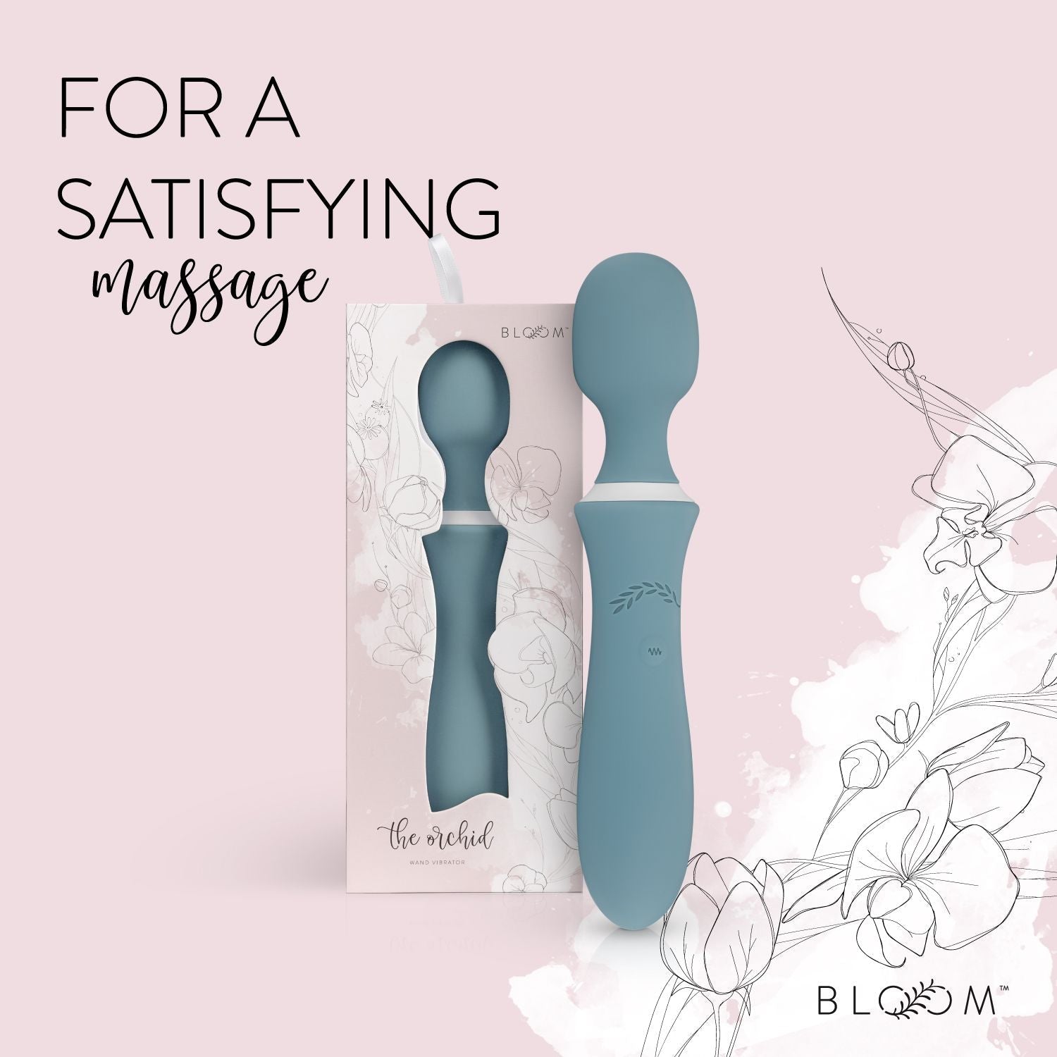 Bloom The Orchid Wand Vibrator - Loveangels