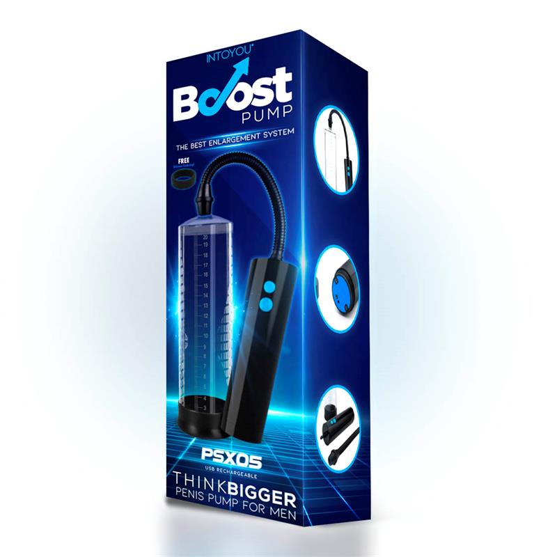Boost Rechargeable Penis Pump PSX05 - Loveangels