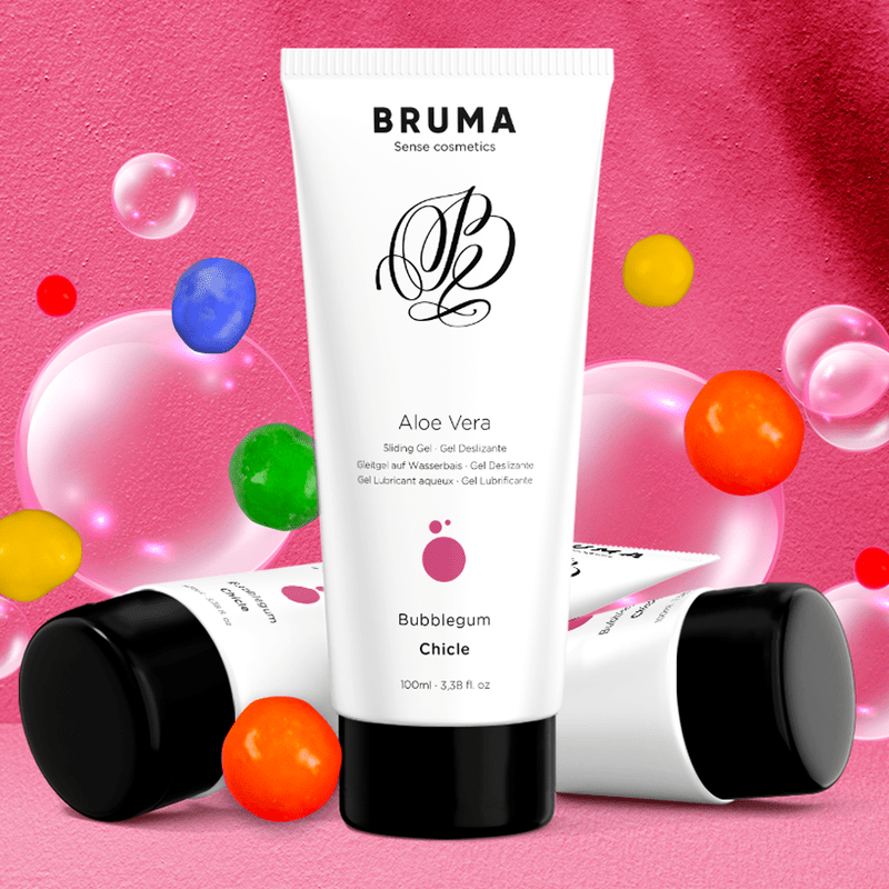 Bruma Slider Gel Bubblegum Flavour With Aloe Vera 100 ML - Loveangels