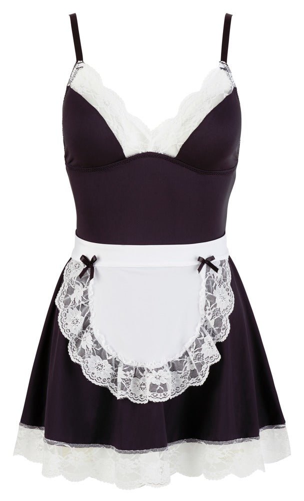 Cottelli Maid Costume Dress With Apron - Loveangels