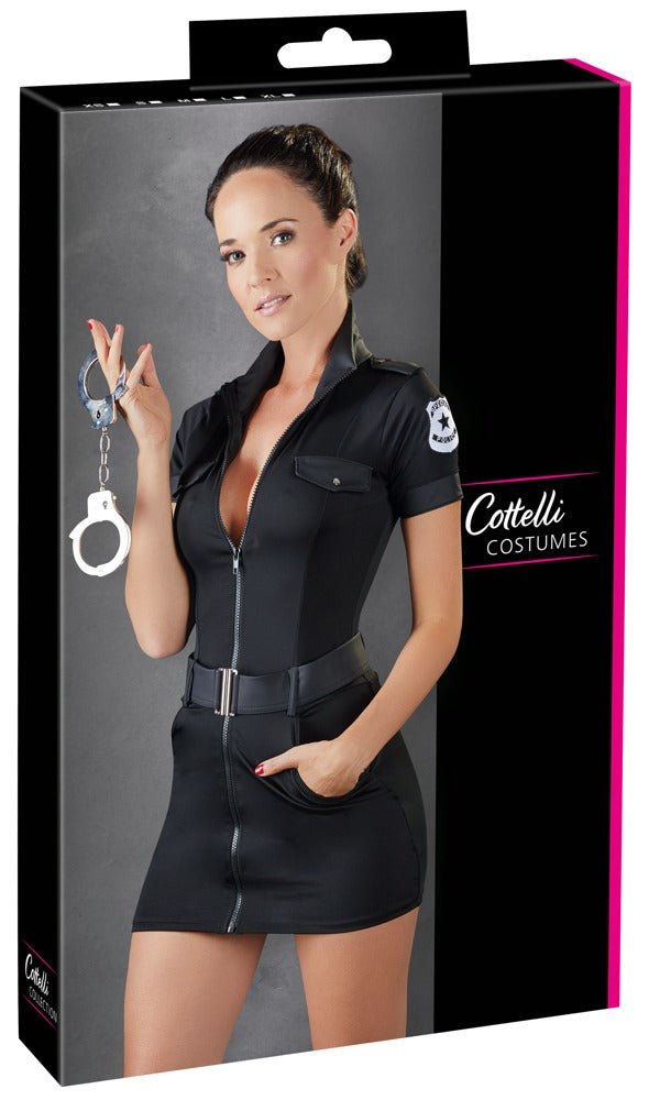 Cottelli Police Full Zip Dress Costume - Loveangels