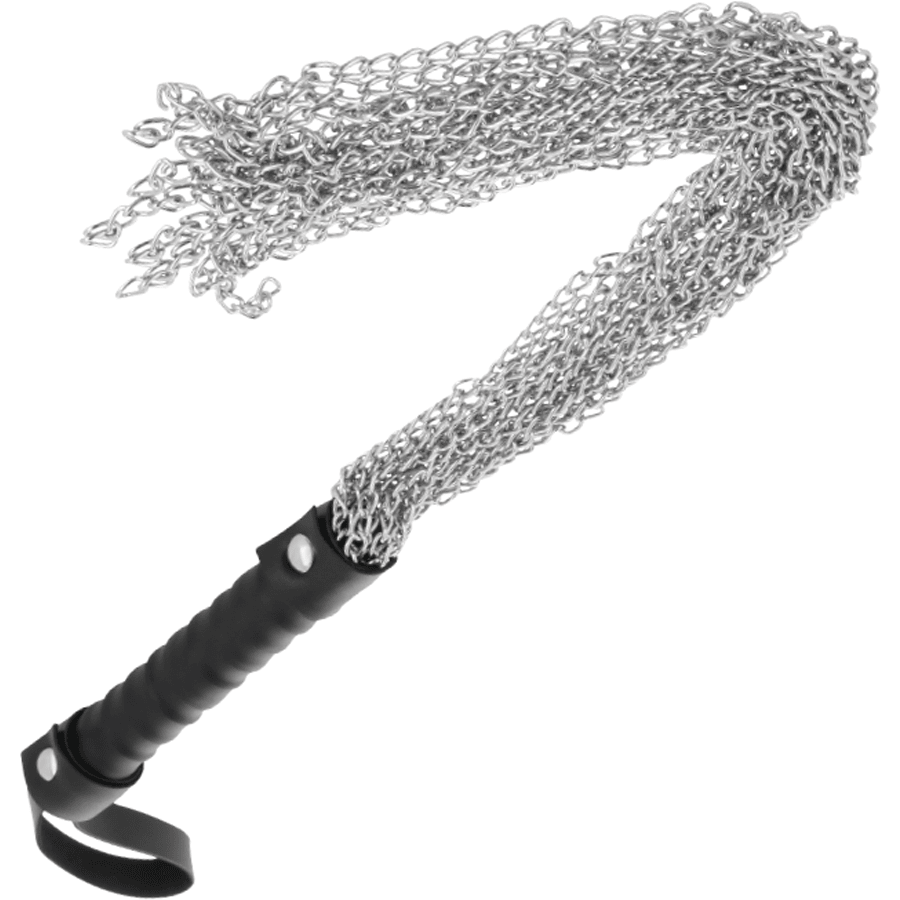 Darkness BDSM Metal Chain Flogger Whip - Loveangels