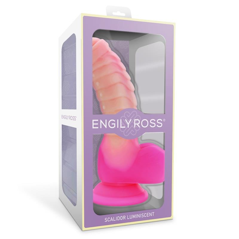 Dildox By Engily Ross Scalidor Luminescent Unicorn Dildo 18cm - Loveangels