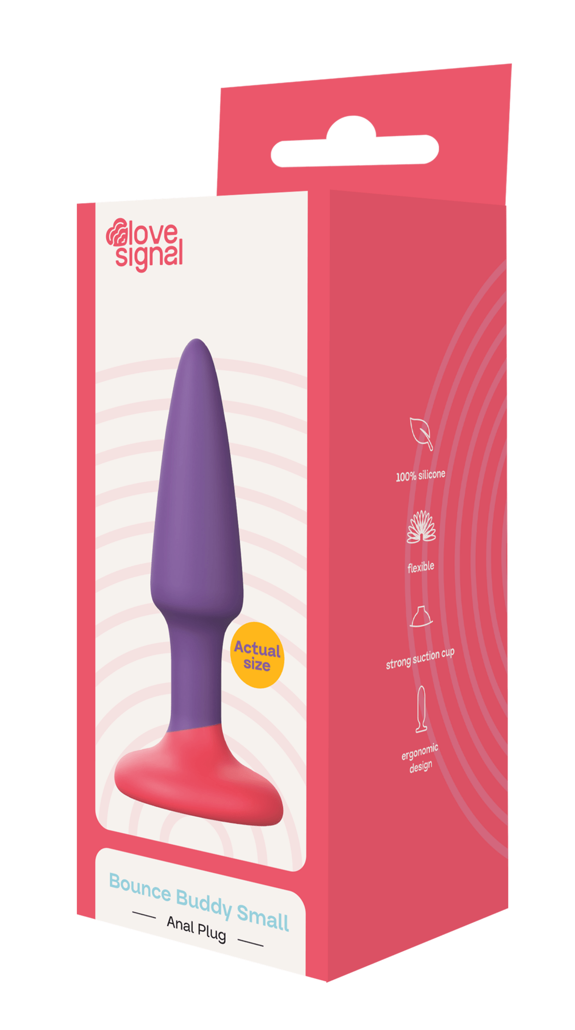 DreamToys Love Signal Bounce Buddy Small Anal Plug - Loveangels